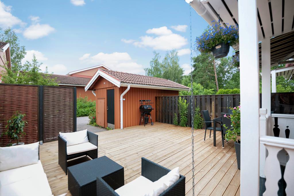 18. Tillbyggnation utekok brf Mortvik Skogas