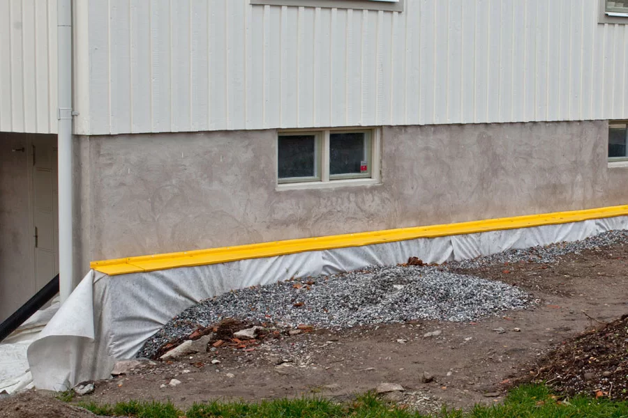 Dranering av hus Flemingsberg Holmgard